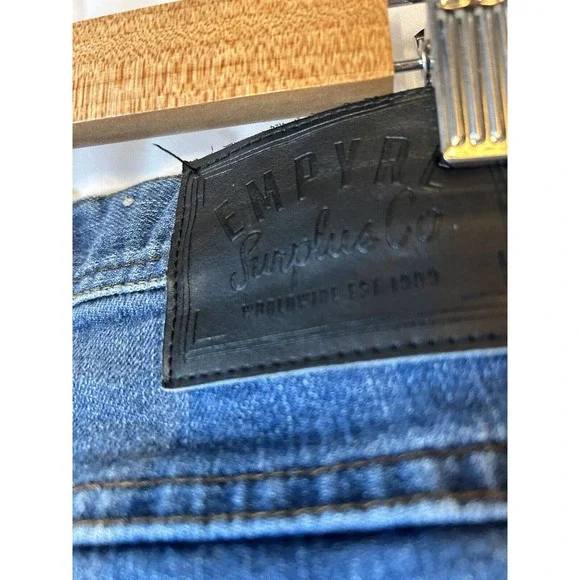 Empyre Surplus Co Mens Jeans Size 28 Revolver Regular Blue Denim Skinny 28x31 - Picture 4 of 5